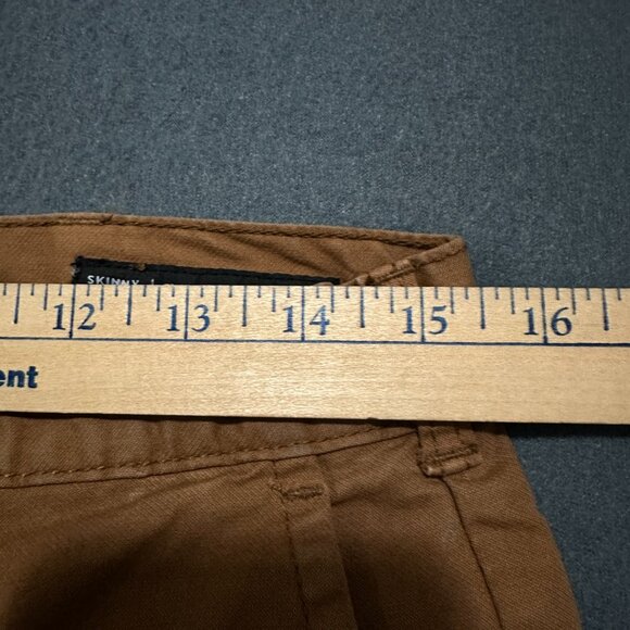 Pacsun Chino Pants Mens 31x32 Brown Los Angeles Skinny Casual Straight T themsto - Picture 8 of 16